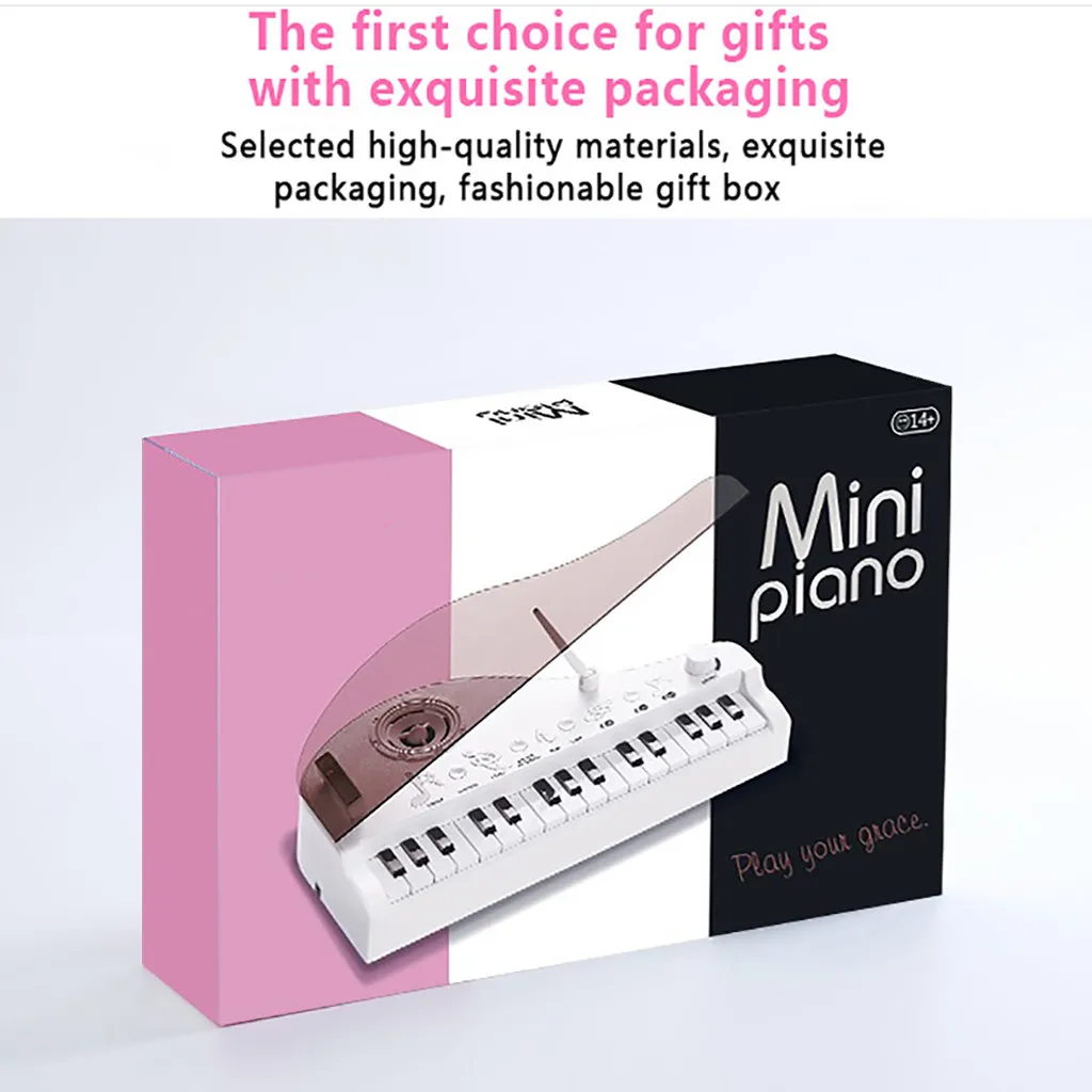 

Musical Instrument Toy Mini Piano Baby Kids Bluetooth Music Toys Early Learning Intelligent Developmental Music Toys Y125