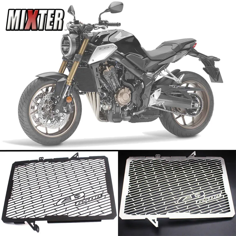 Защита радиатора из нержавеющей стали для мотоцикла подходит CB650R 2019 2020 2021CB 650R CB 650