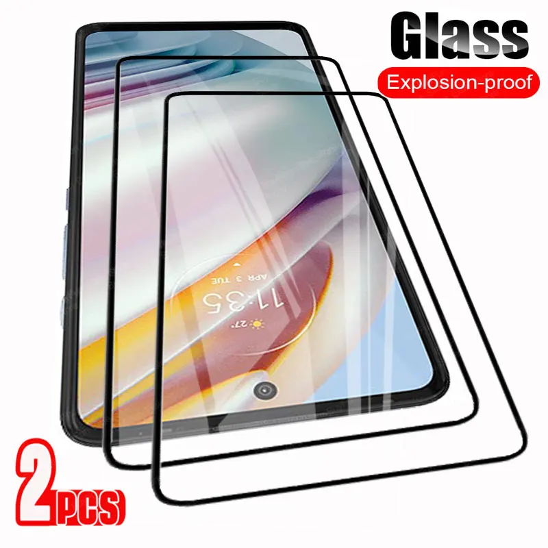 2 шт. Защитное стекло для Motorola MOTO G60 G40 полное покрытие Защитная пленка экрана Moto G 60