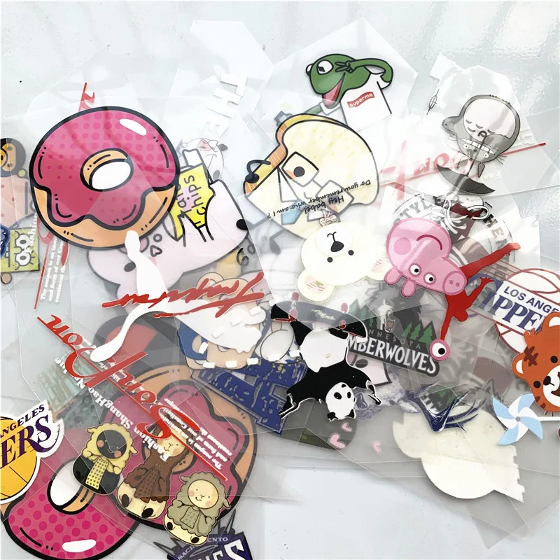 10 шт мультфильм Пончик животное патч Железный теплопередача одежда куртка