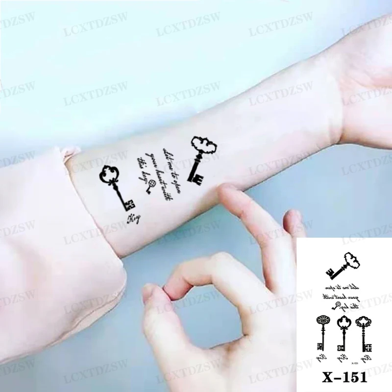 Temporary Tattoo Stickers For Men And Women, Butterfly, Lotus, Animal False Tattoo, Waterproof And Durable, Body Art, Arms, Legs