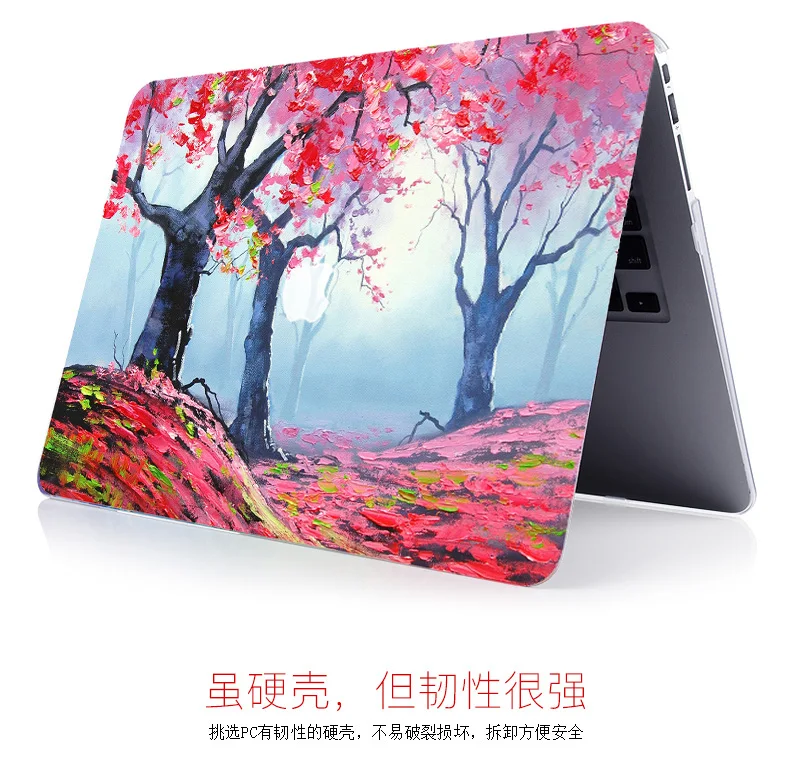 Жесткий Чехол для ноутбука Apple Macbook 11 12 13 15 16 дюймов Air Pro Retina Touch bar A2141 A2159 A1990 чехол SD