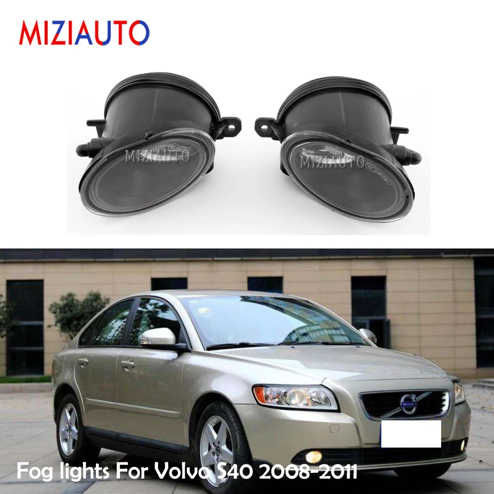 Противотуманные фары MIZIAUTO для Volvo S40 2008-2011 V50 Галогенные s головсветильник
