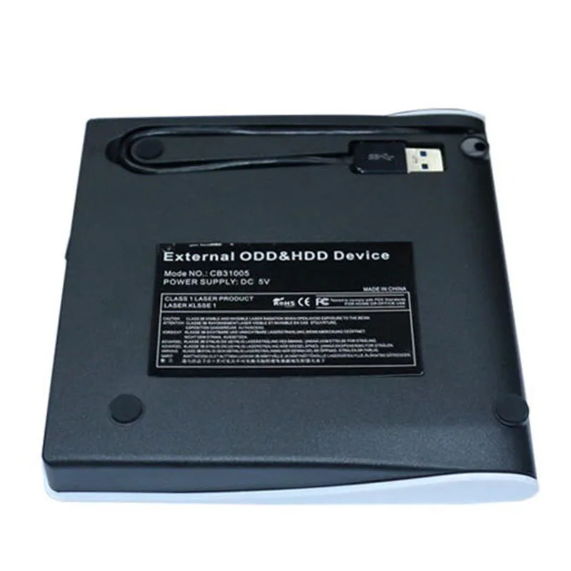 DLBM Портативный USB 3 0 DVD RW внешний привод плеер записывающее устройство