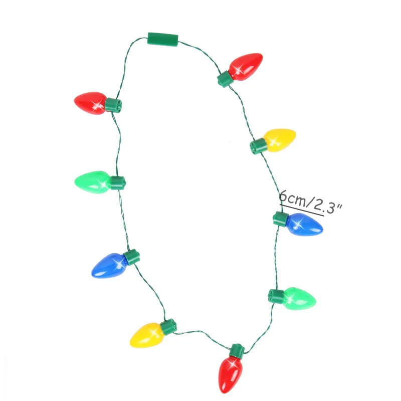 Светодиодная подсветка CYUAN рождественское ожерелье с лампочками светящиеся