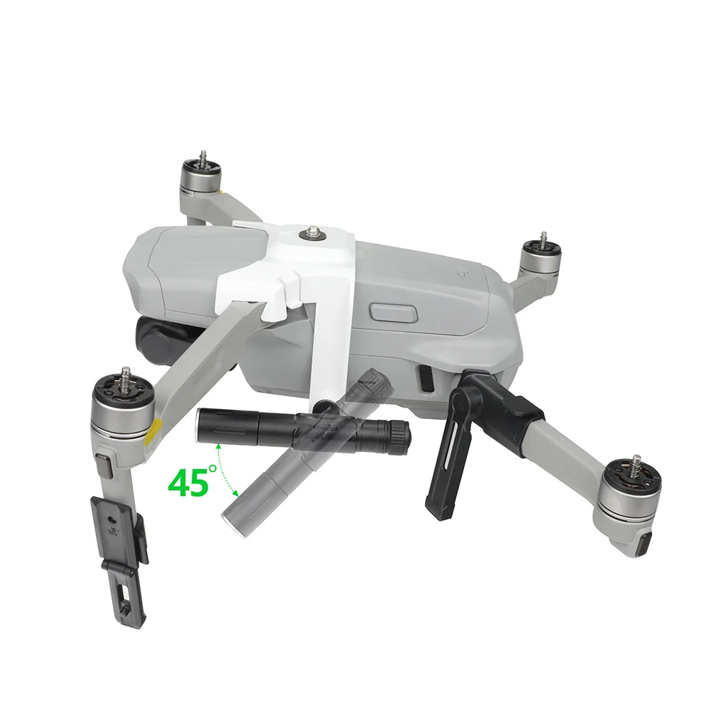 

for DJI Mavic Air 2 Flashlight Landing Gear with Adjustable Angle Night Light Extensions Set for DJI Mavic Air 2 Accessories