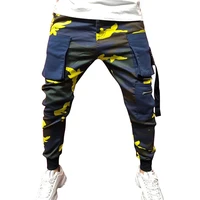 2021 new brand men fashion streetwear casual camouflage jogger pants tactical military trousers men cargo pants for dropshipping