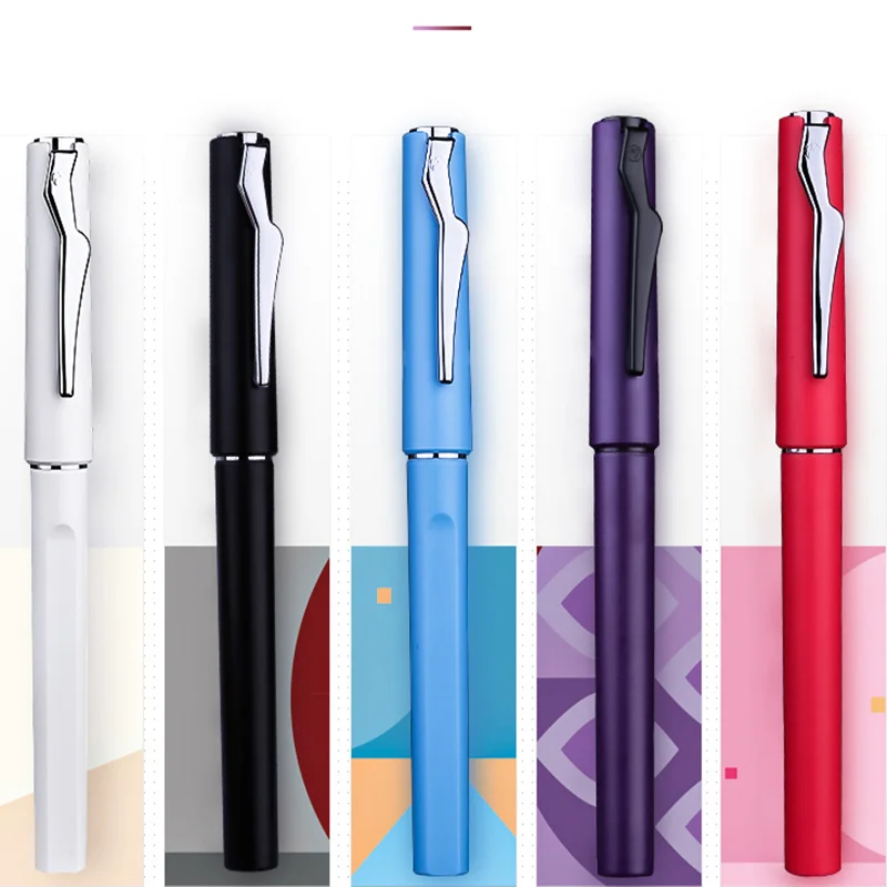 

2020 New Picasso Fountain Pen Fashion Popular Plastic Colorful Classic Business Gift Ink Pens Nice Office Pen Gift Matte School