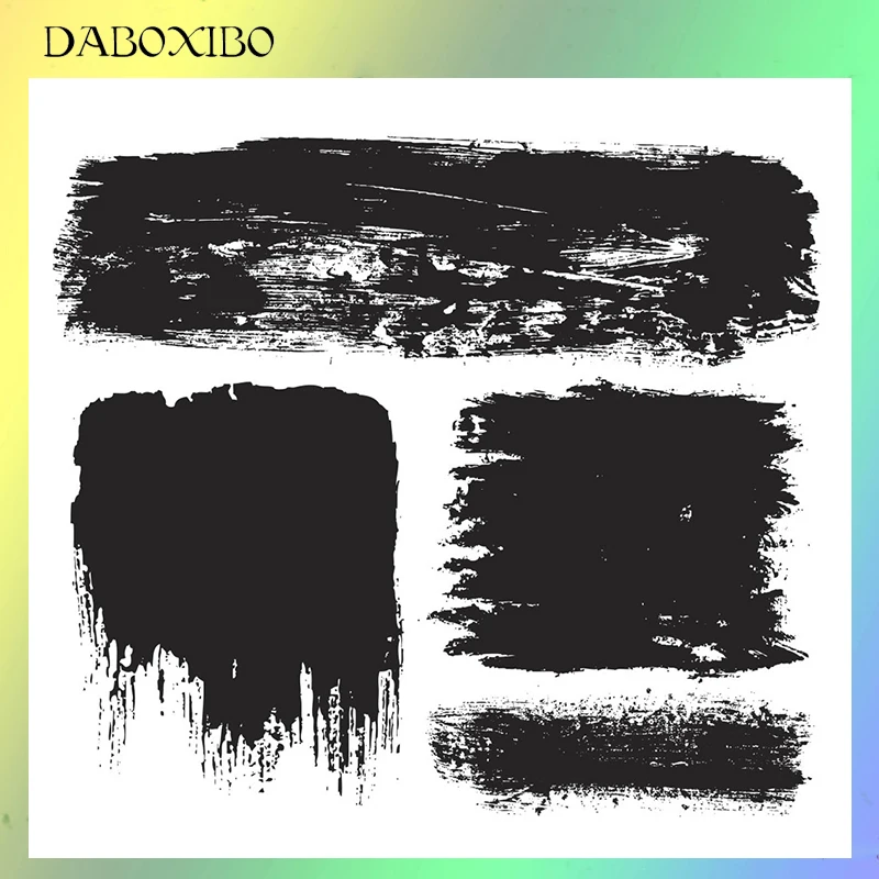 Чернильная роспись DABOXIBO прозрачные штампы для рукоделия скрапбукинг