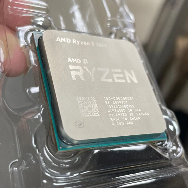 Bestellen AMD Ryzen 5 3600 R5 3600 3,6 GHz Sechs-Core Zwölf-Gewinde CPU Prozessor 7NM 65W L3 = 32M 100-000000031 Buchse AM4 Neue Aber Keine Fan