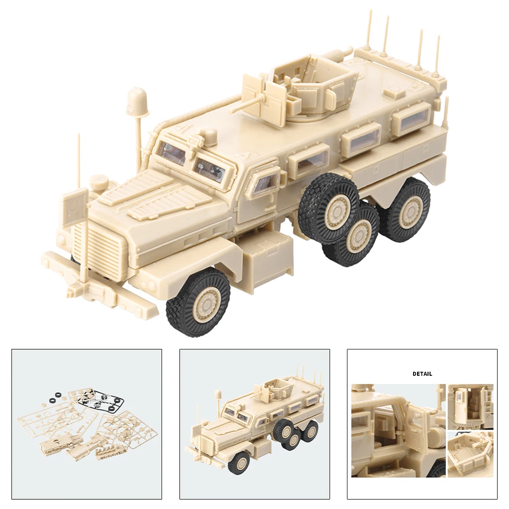 

Armored Vehicle Model Battle Truck for Children Kids Gifts Desert Camouflage