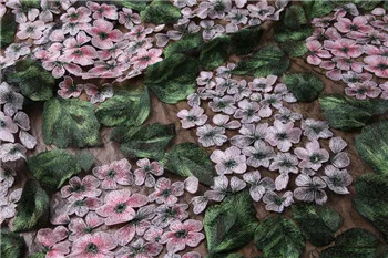 Diy Чистая Пряжа вышивка сетка кружева ткани маленький сломанный цветок платье чистая ткань вышитые ткани - Цвет: 7
