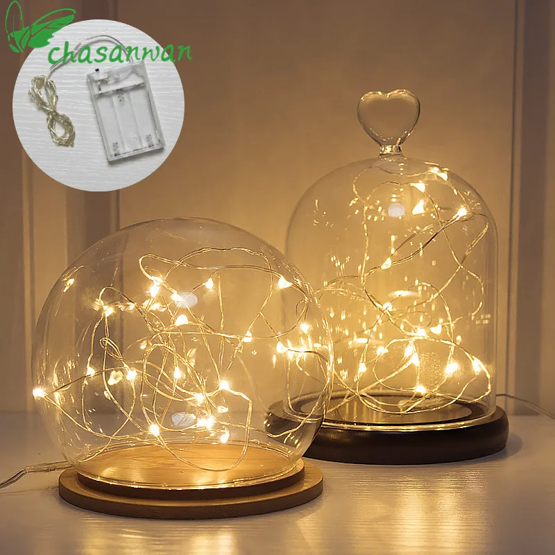 

Christmas Decorations for Home 1 M 3M 6M Light Garland Lamp Battery Box New Year Gifts Christmas Tree Decorations Natal