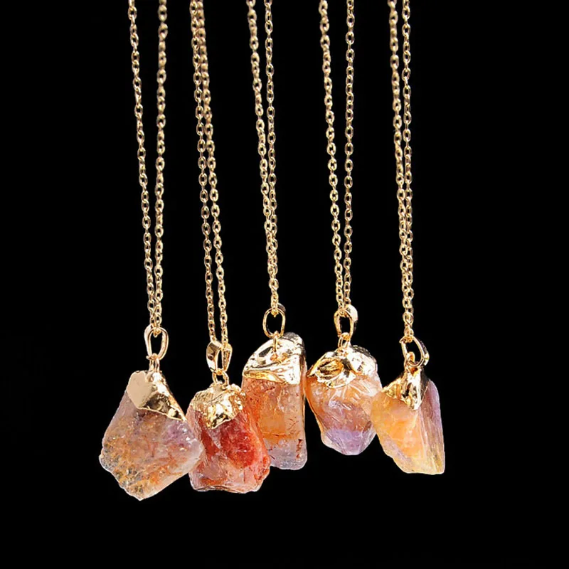 Ожерелье с натуральным камнем jinzeyi ожерелье ручной работы из натурального камня