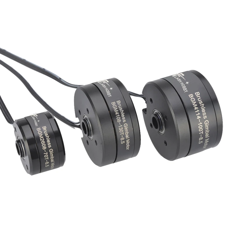 1шт. Бесколлекторный мотор Flash hobby 12N14P 2608-70T с кольцом передач BGM2608 и пустым валом 8,5 мм для камеры GoPro.
