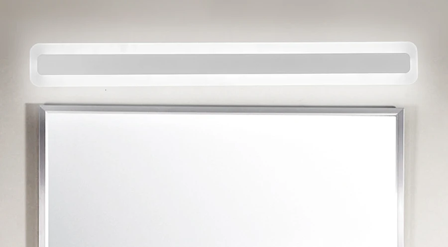 Современный настенный светильник для ванной комнаты, спальни, изголовья кровати, светодиодный светильник-зеркало, антизапотевающий espelho banheiro 400 600 800 мм