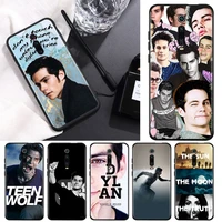silicone black cover teen wolf dylan obrien for xiaomi redmi k40 k30i k30t k30s k20 10x go s2 y2 pro ultra phone case