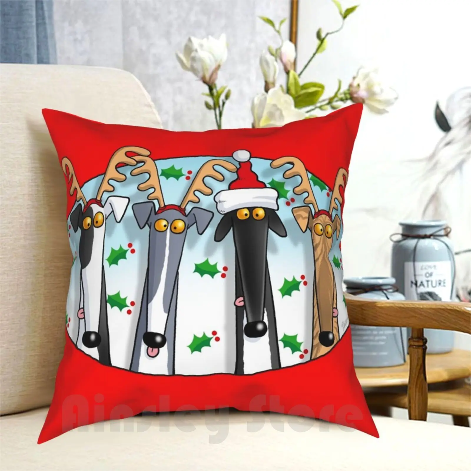 Greyhound оленьи мягкие подушки для дома