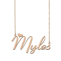 myles name necklace custom name necklace for women girls best friends birthday wedding christmas mother days gift