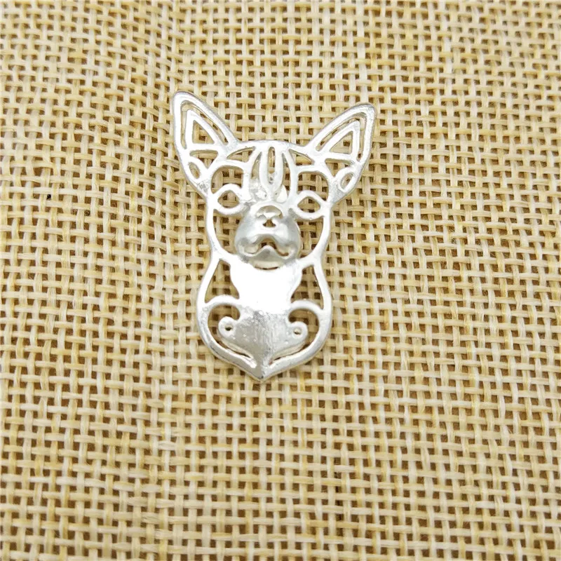 Прямая поставка модные милые броши и булавки для чихуахуа булавка воротника