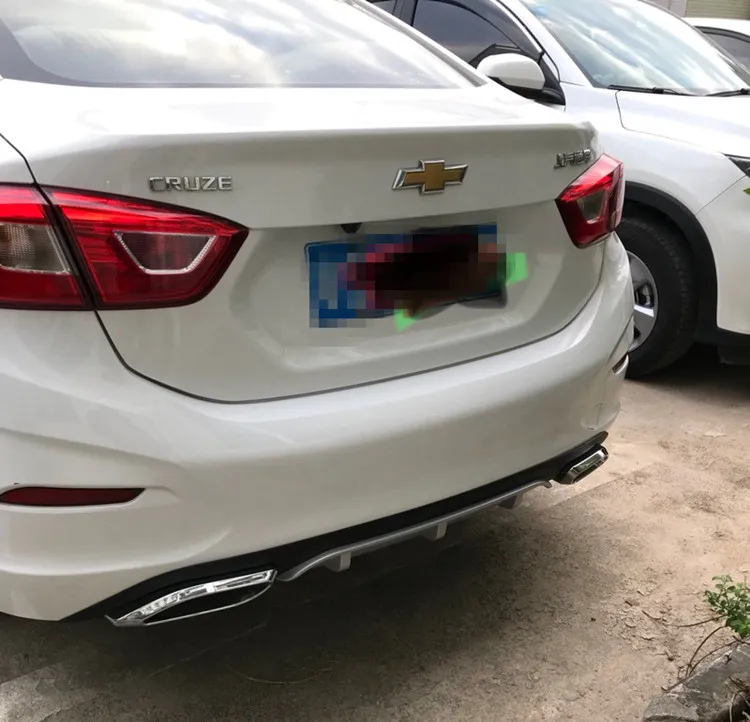Диффузор для заднего бампера Chevrolet Cruze 2017 2018 2019|Обвесы| |