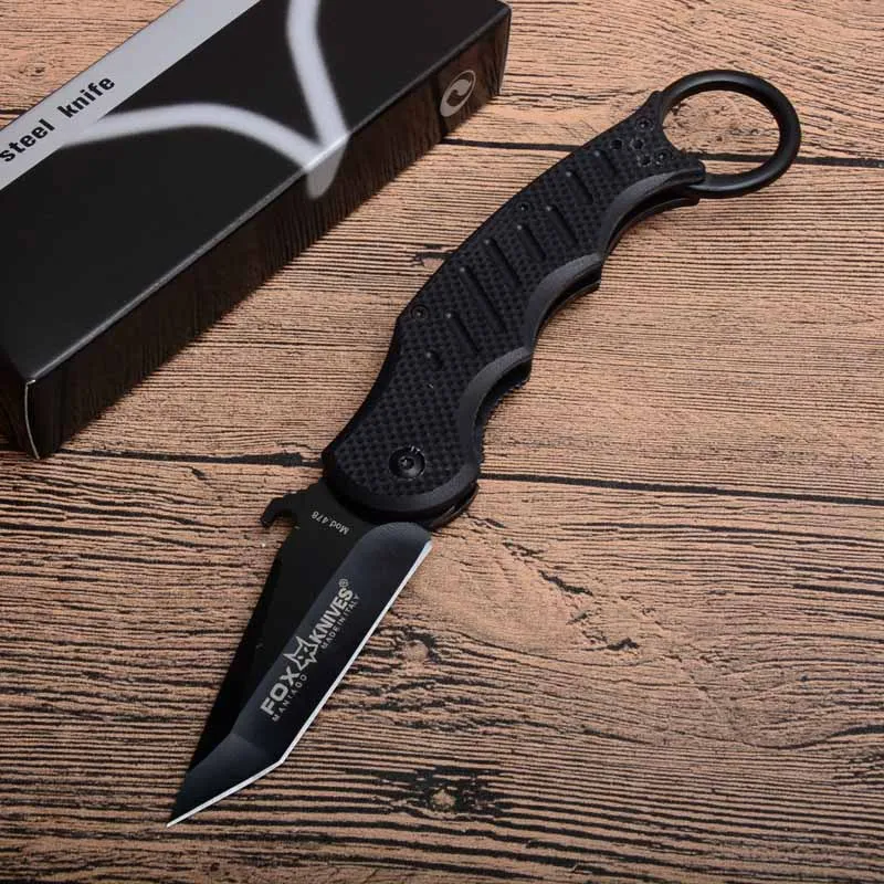 Складной нож 440Cblade G10 ручка для тренировок на открытом воздухе походные