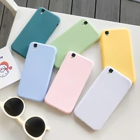 for oppo r7s case silicone case for oppo r7s macaron colors candy soft tpu simple black casing phone back cover