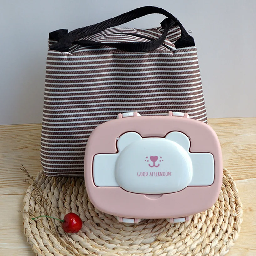 Новый контейнер для еды Bento прямоугольный с подогревом офисных работников