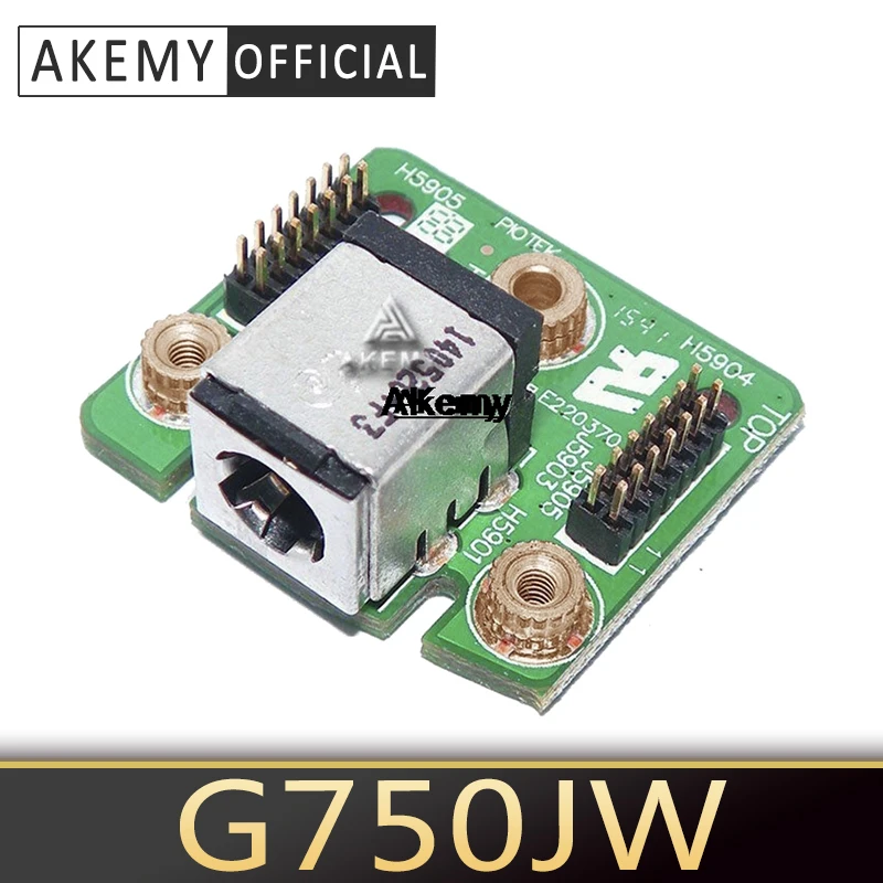 1 5 шт. Новинка! Плата DCIN для For Asus ROG G750 G750J G750JS G750JW G750JM G750JX G750JY DC разъем