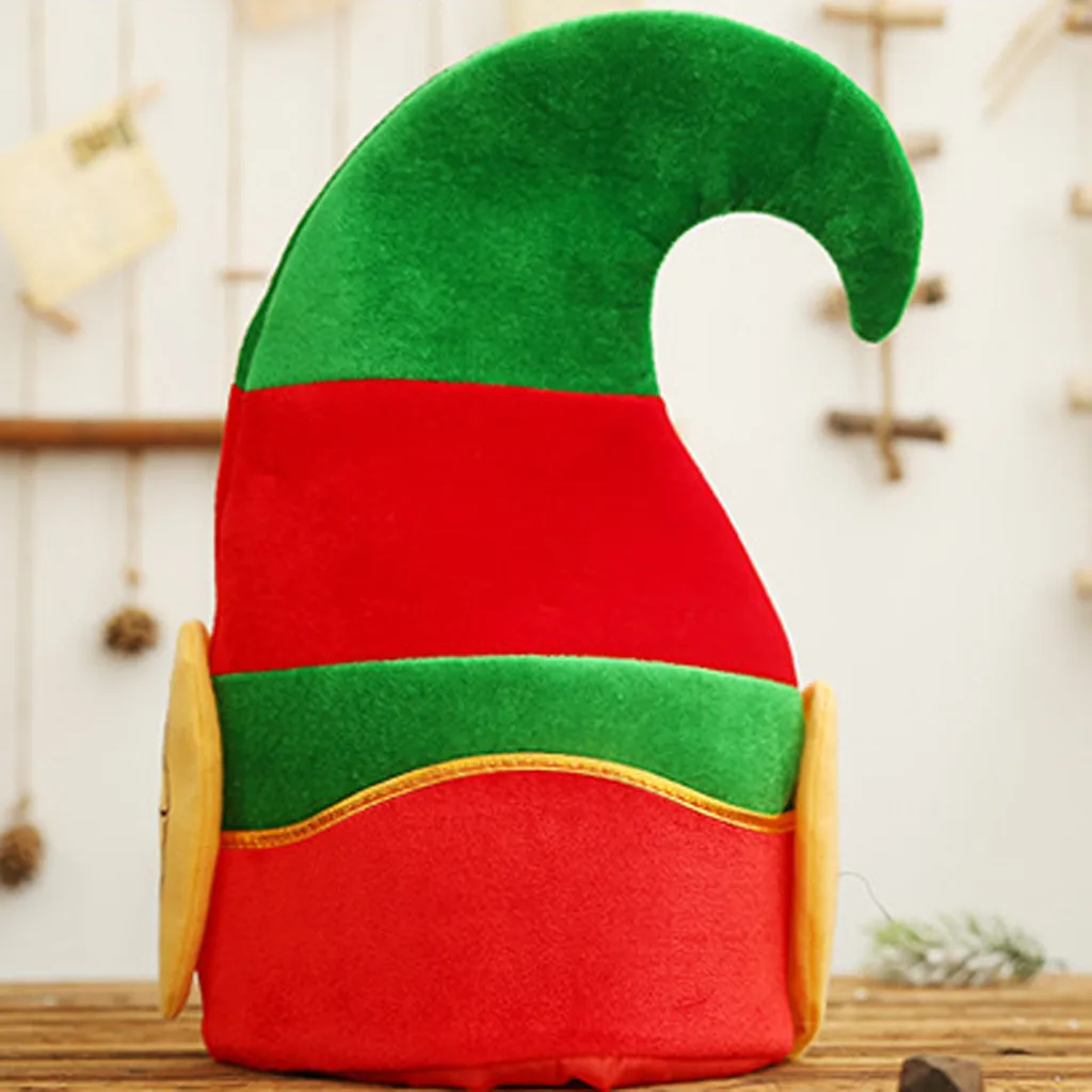 Рождественская шапка унисекс для взрослых Санта-Клаус рождественские толстые