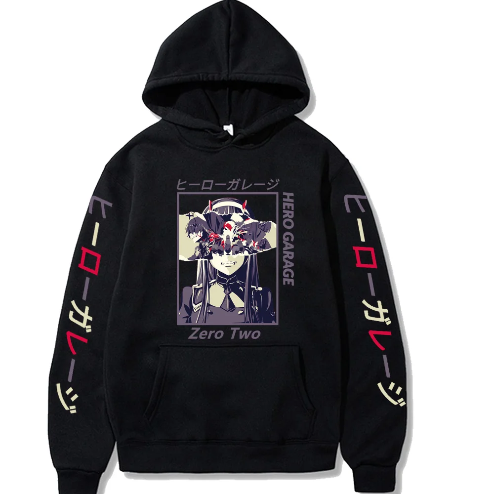 

Zero Two Printed Women's Hoodie Funny Sweatshirts Tops Pullover