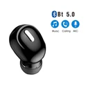 Миниатюрные наушники-вкладыши 5,0, невидимая Беспроводная Bluetooth-гарнитура, одноушные беспроводные наушники, Bluetooth-наушники, гарнитура Handsfree, стереогарнитура