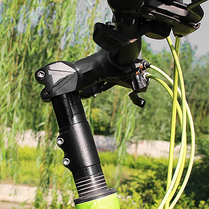 

Bike Handlebar Stem Riser Up Fork Extender Extension Heads Up Bicycle Adaptor Durable MTB Mountain Stem Bike Front Fork