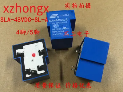 Реле SLA-48VDC-SL-A 30 a 250V T90 4 5pies