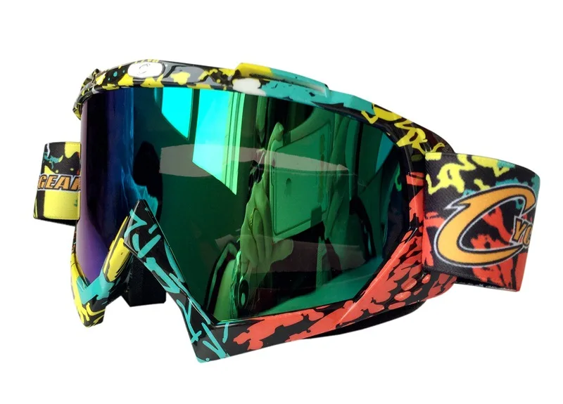 Gafas мотоциклетные очки MX внедорожный шлем лыжный спорт мото ветрозащитные очки велосипедные очки ATV Dirt Bike fox Мотокросс
