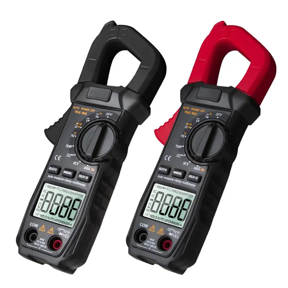 Цифровой мультиметр зажим ST209 6000 отсчетов True RMS ампер постоянного/переменного