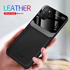 Жесткий акриловый чехол из искусственной кожи для Xiaomi Little Poko Poco M3 Pro 5G, мягкий силиконовый бампер, противоударный чехол 6,5 дюйма