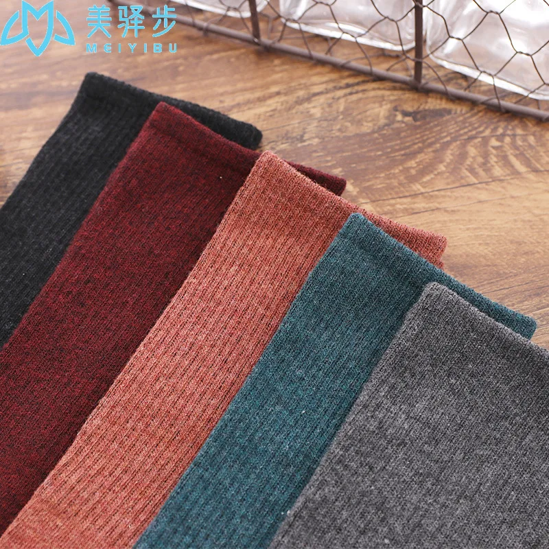 Loose Female Socks Women's Autumn and Winter 10 PAIRS PER SET Fashion Cotton Women's Socks