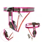 Унисекс мужской и женский пояс верности Съемная клетка для пениса нижнее белье трусы секс-игрушки для пар БДСМ бондаж Вагина игры для взрослых