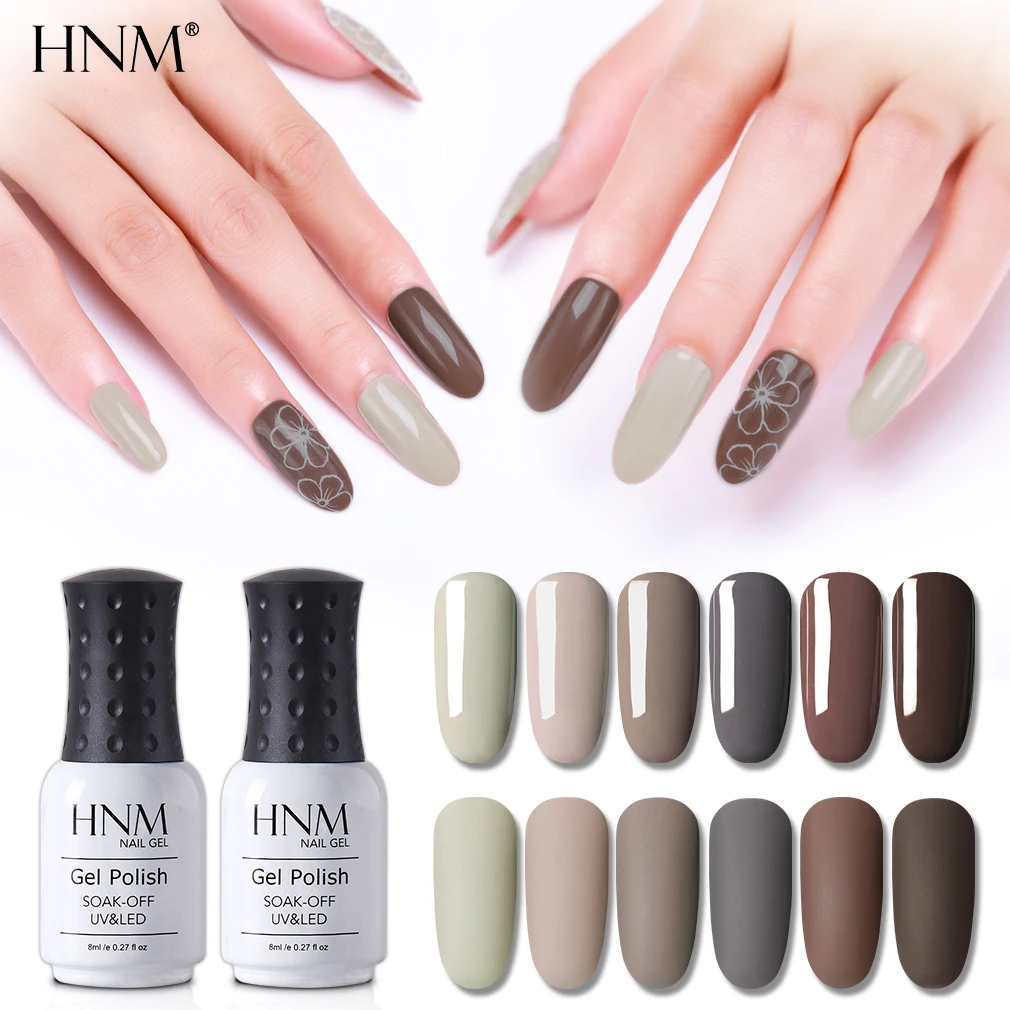 HNM Macchiato гель лак для ногтей 8 мл УФ светодиодный Матовый верхний слой растворимый лак счастливый Гибридный Устойчивый лак для ногтей гель лак