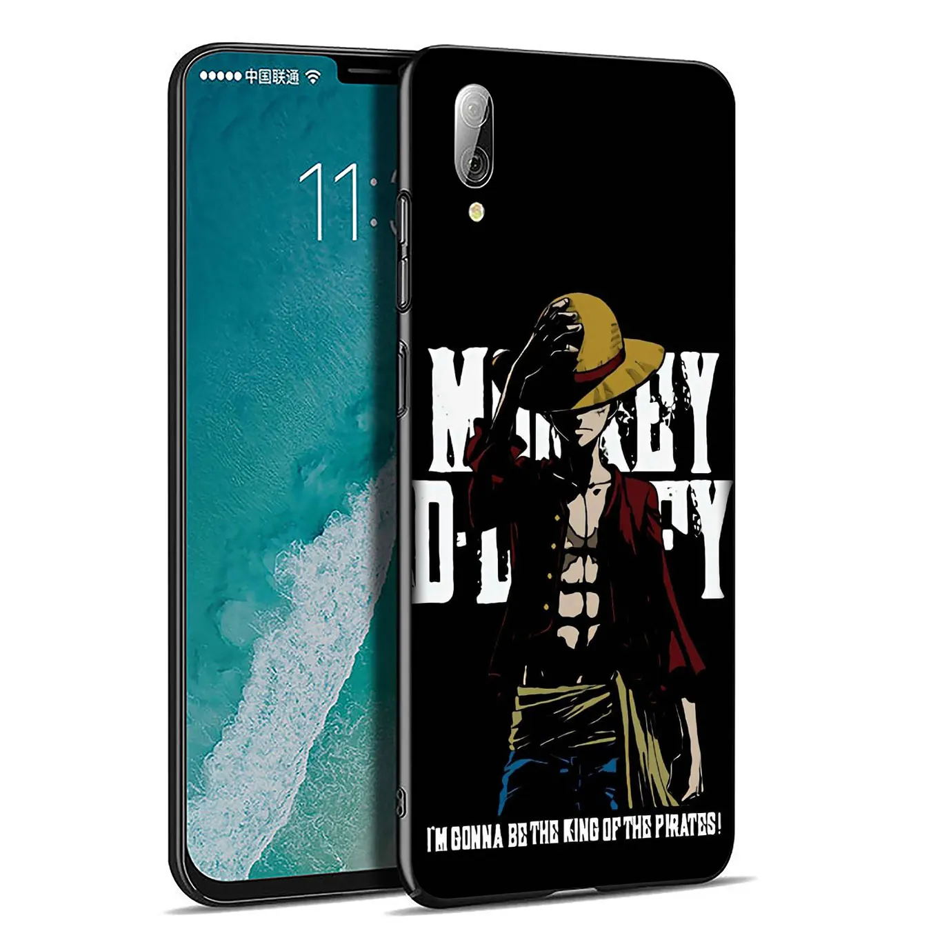 Цельная обезьяна из Аниме D. Мягкий силиконовый чехол Luffy для телефона Xiaomi Redmi Note 8