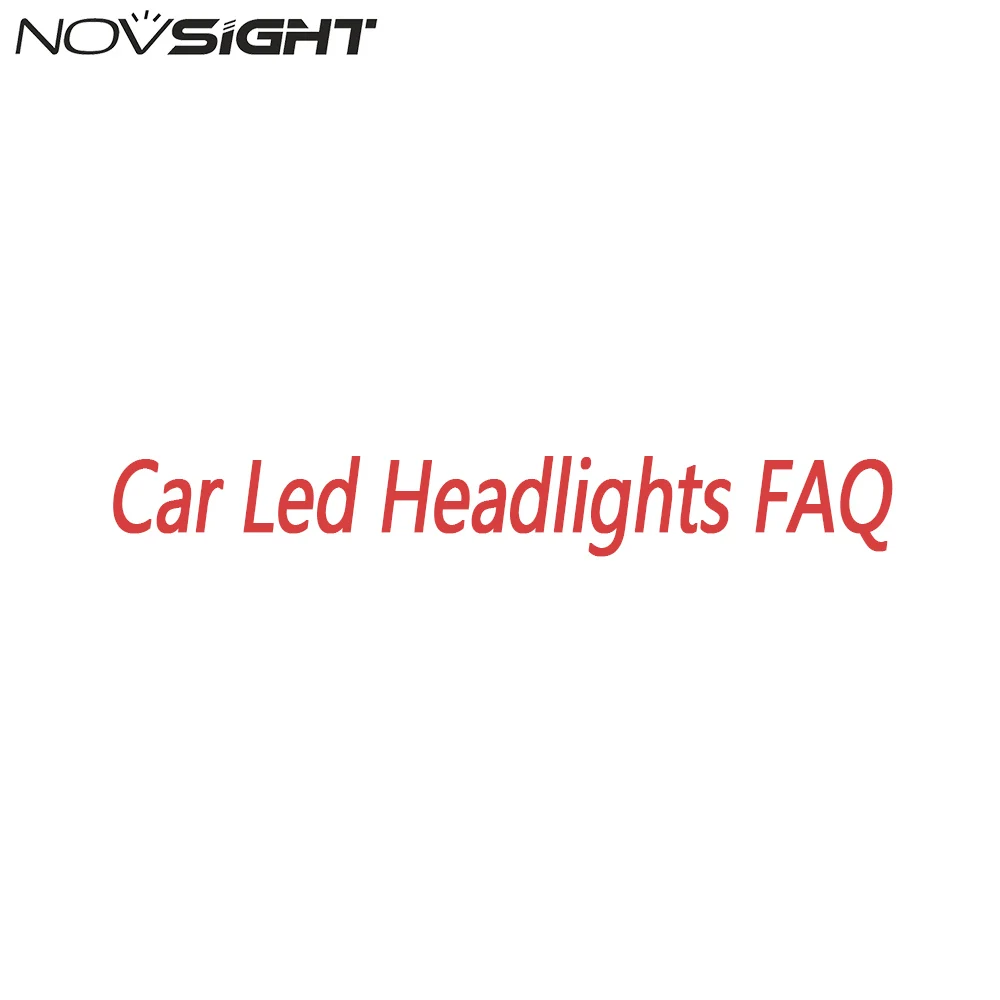 

NOVSIGHT авто светодиодный лампы для фар