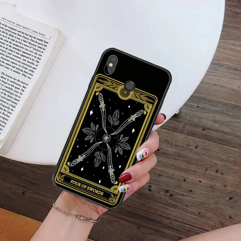 

design aesthetic art retro Tarot cards Phone Case For Xiaomi Redmi note 7 8 9 t k30 max3 9 s 10 pro lite