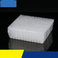 12x100mm8ml clear plastic test tubes with caps for lash wands 400 pack