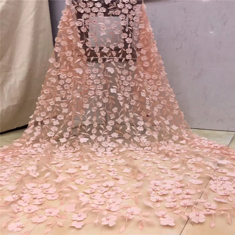 Лучшие 2020 мягкие Французские тюлевые сетчатые шнурки последние нигерийские