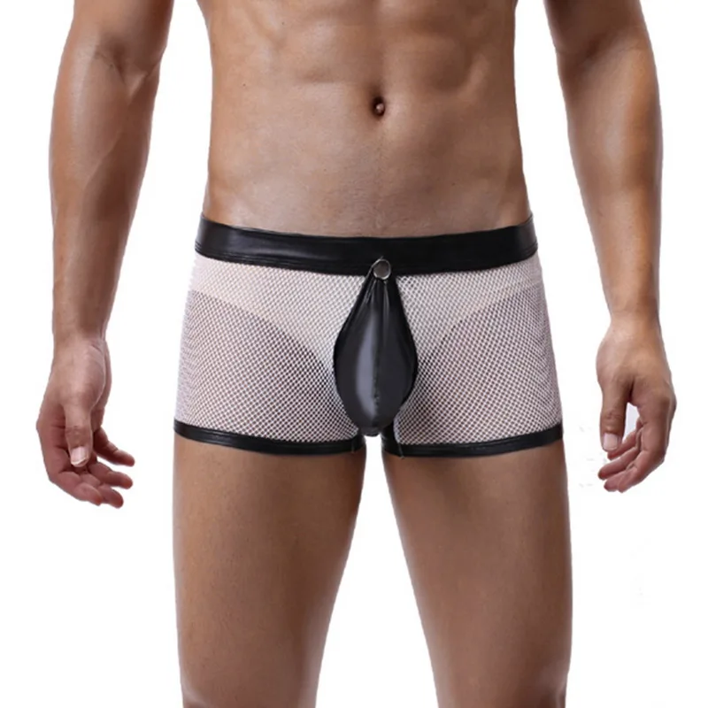 Женские шорты с открытой промежностью нижнее белье сексуальные женские боксеры U