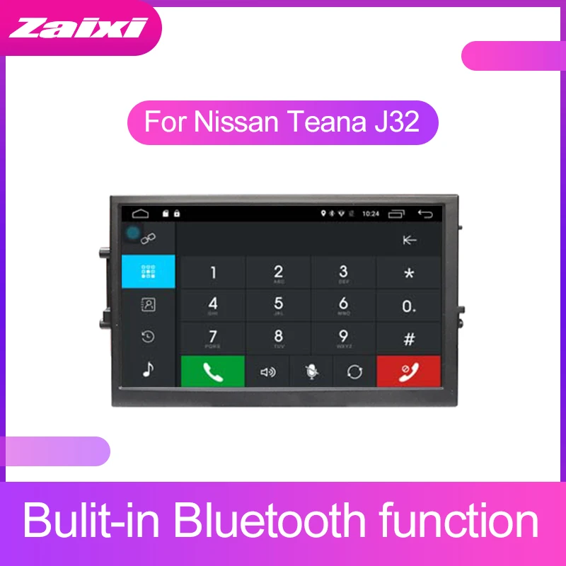ZaiXi 2 DIN Android Сенсорный экран для Nissan Teana J32 2009 2012 автомобильный мультимедийный