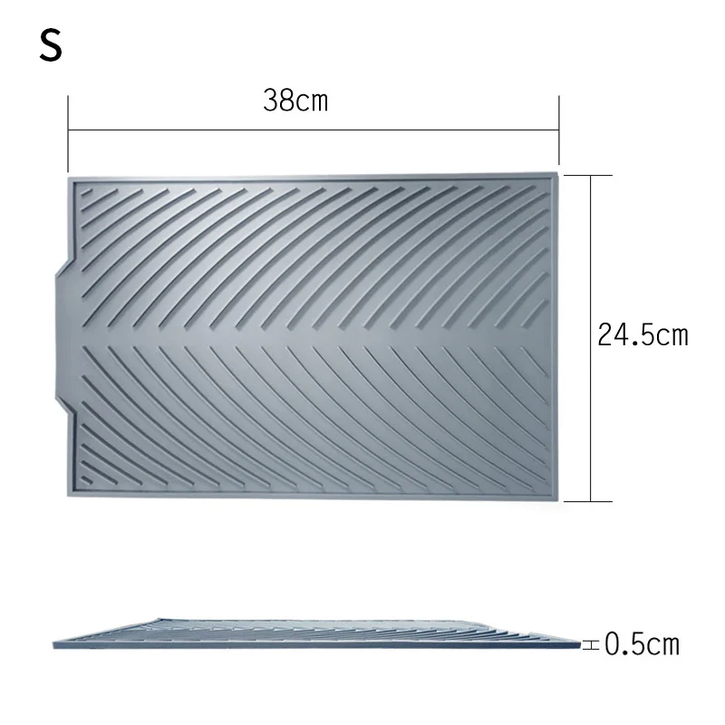 Сушки теплоизоляция из мягкой резины раковина для мойки посуды коврик стол Кухня