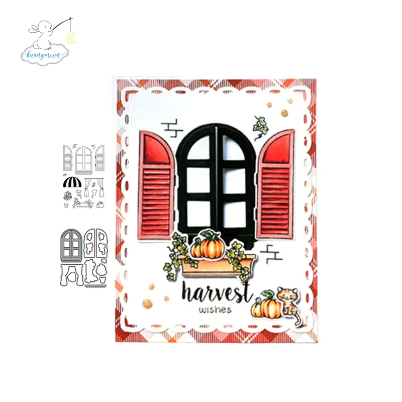 Новое поступление 2019 металлическая декоративная высечка для окна дома