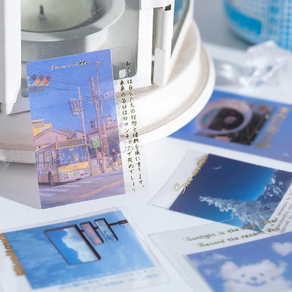 60 шт. креативные ярлыки для растений с изображением островка розы Сад